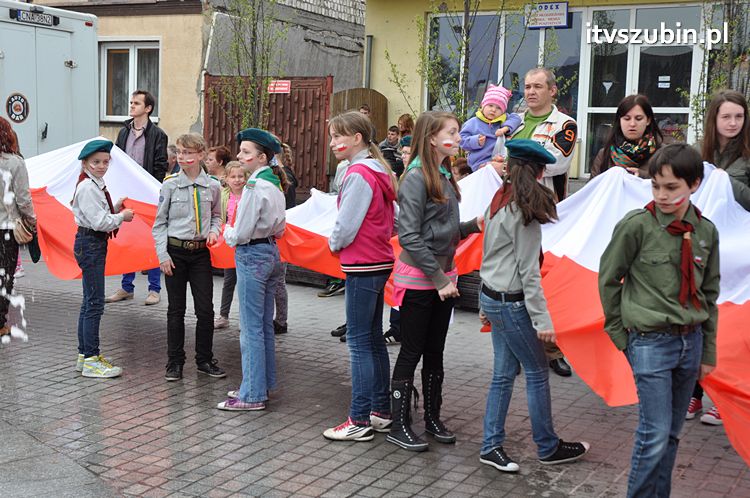 Dzień Flagi Rzeczypospolitej Polskiej w Szubinie