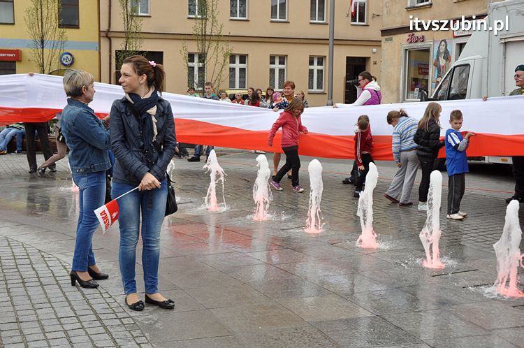 Dzień Flagi Rzeczypospolitej Polskiej w Szubinie