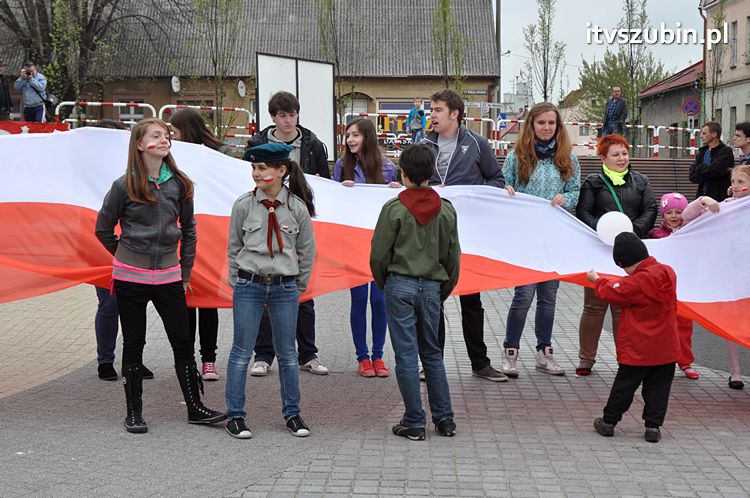 Dzień Flagi Rzeczypospolitej Polskiej w Szubinie