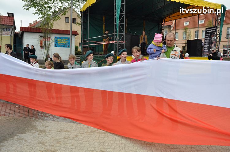 Dzień Flagi Rzeczypospolitej Polskiej w Szubinie