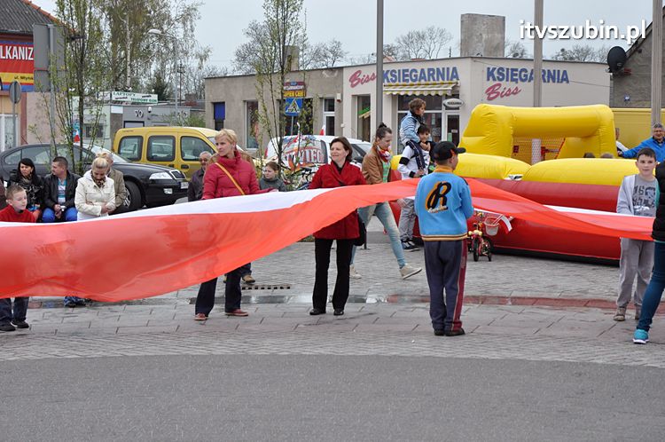 Dzień Flagi Rzeczypospolitej Polskiej w Szubinie