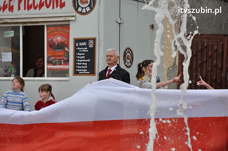 Dzień Flagi Rzeczypospolitej Polskiej w Szubinie