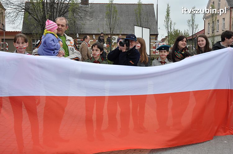 Dzień Flagi Rzeczypospolitej Polskiej w Szubinie