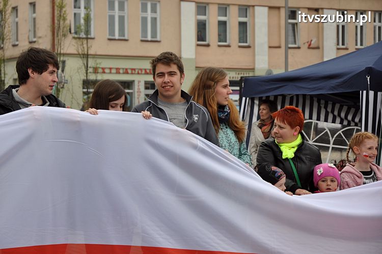 Dzień Flagi Rzeczypospolitej Polskiej w Szubinie