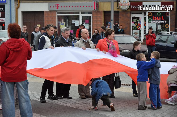 Dzień Flagi Rzeczypospolitej Polskiej w Szubinie