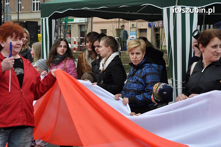 Dzień Flagi Rzeczypospolitej Polskiej w Szubinie