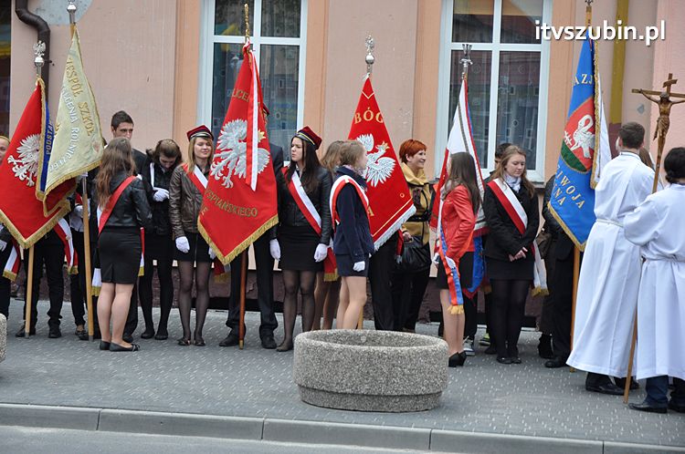 Msza Św. za Ojczyznę na szubińskim rynku