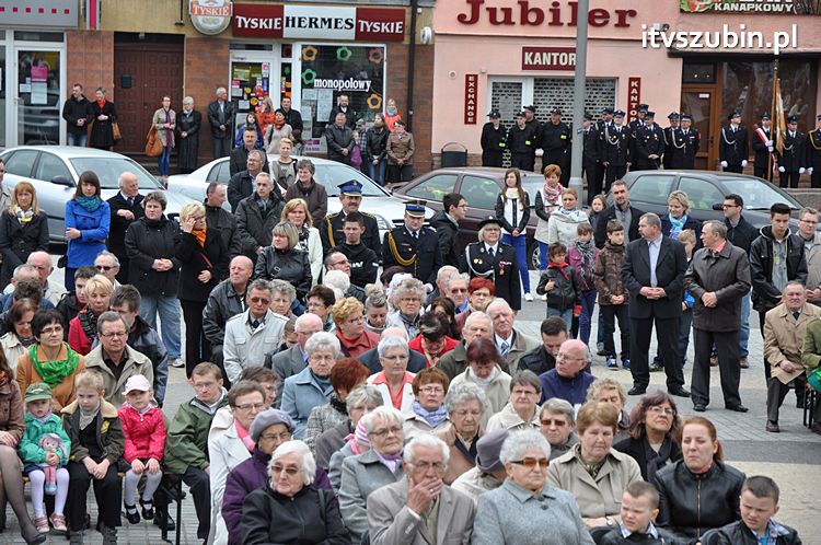 Msza Św. za Ojczyznę na szubińskim rynku