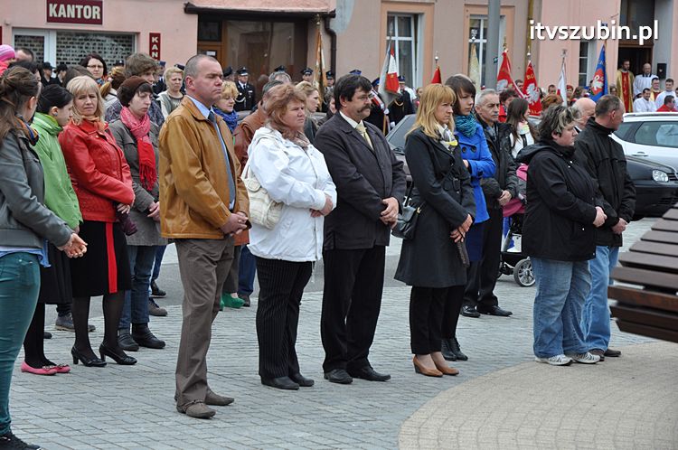 Msza Św. za Ojczyznę na szubińskim rynku