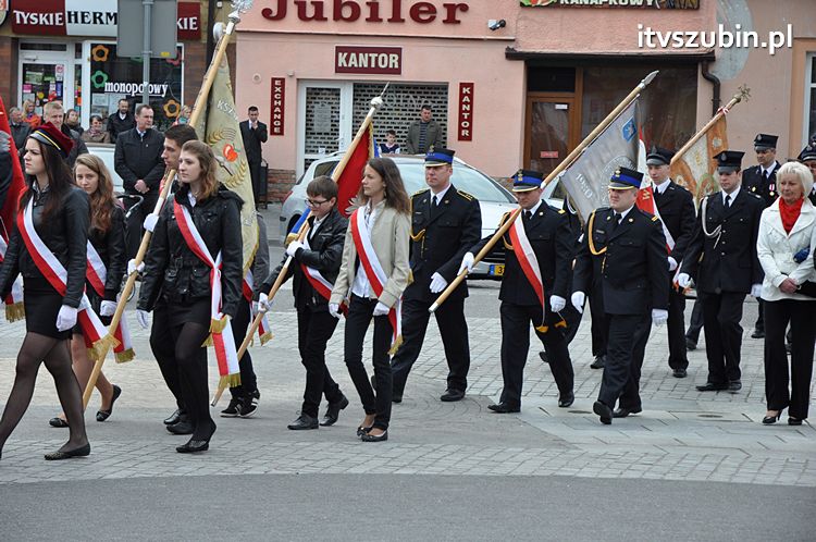 Msza Św. za Ojczyznę na szubińskim rynku