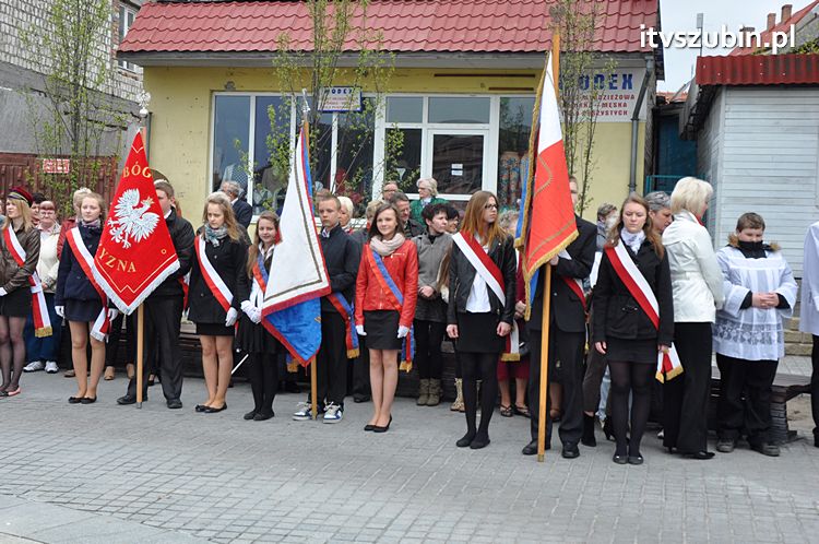 Msza Św. za Ojczyznę na szubińskim rynku