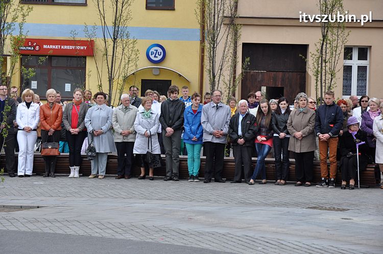 Msza Św. za Ojczyznę na szubińskim rynku