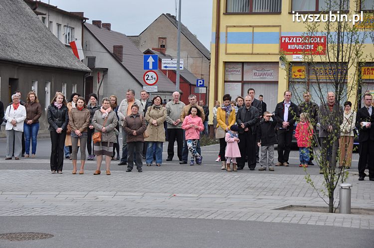 Msza Św. za Ojczyznę na szubińskim rynku