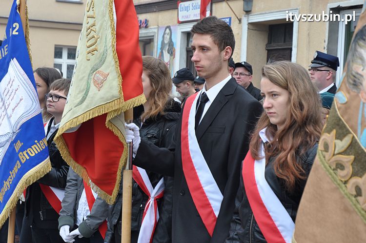 Msza Św. za Ojczyznę na szubińskim rynku