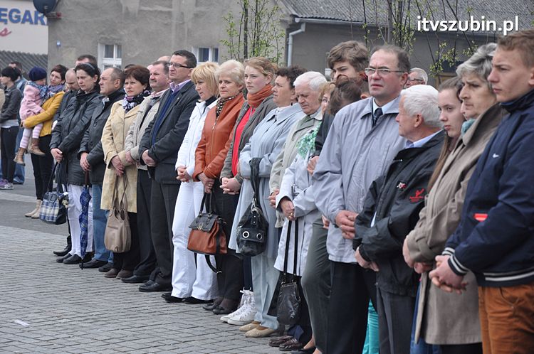 Msza Św. za Ojczyznę na szubińskim rynku