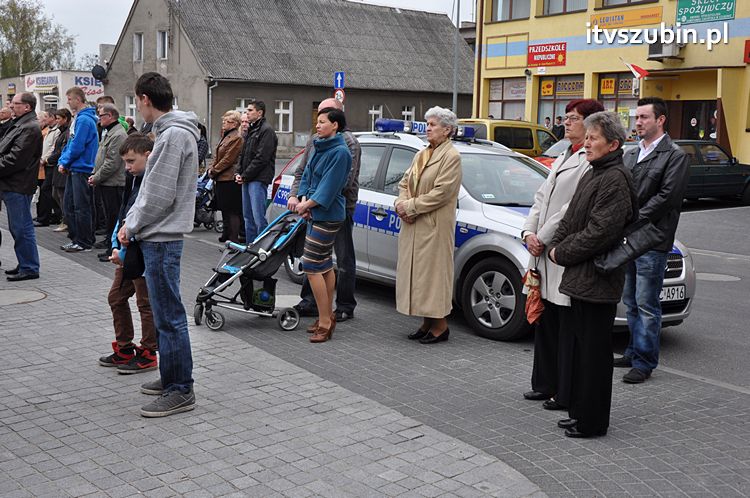 Msza Św. za Ojczyznę na szubińskim rynku