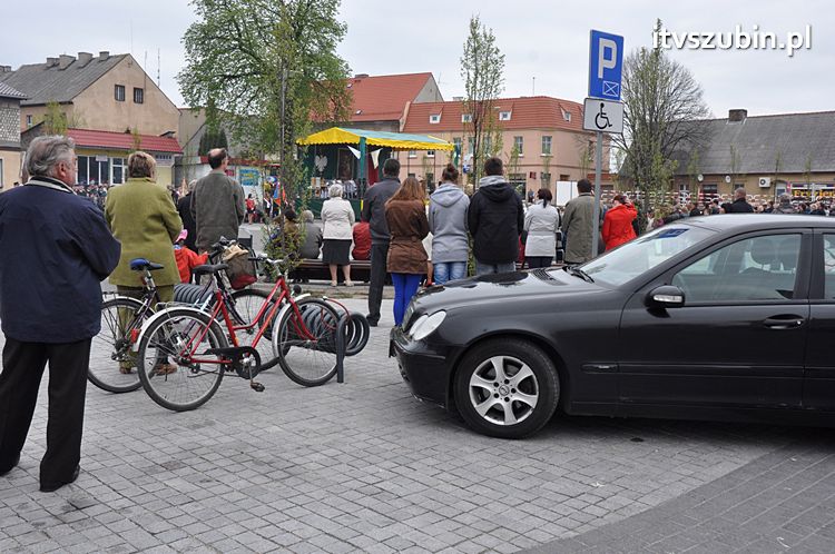 Msza Św. za Ojczyznę na szubińskim rynku