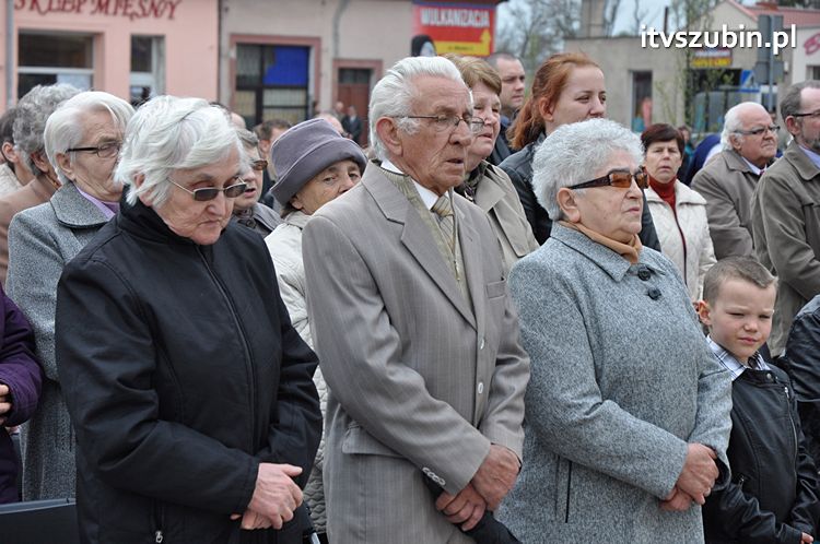 Msza Św. za Ojczyznę na szubińskim rynku