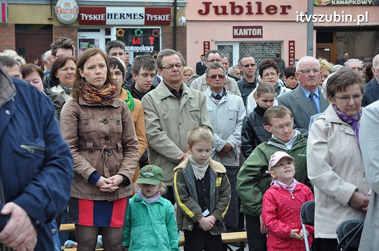 Msza Św. za Ojczyznę na szubińskim rynku