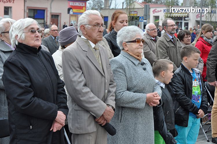 Msza Św. za Ojczyznę na szubińskim rynku