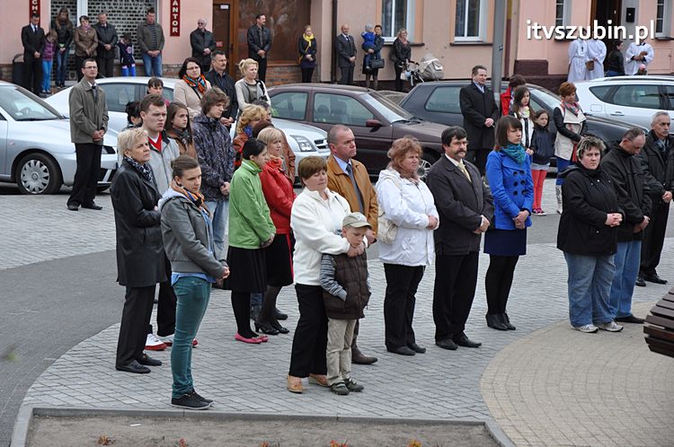Msza Św. za Ojczyznę na szubińskim rynku