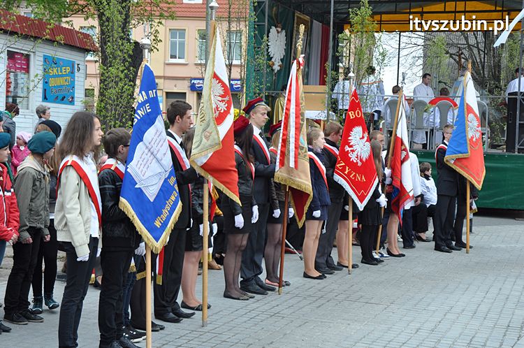 Msza Św. za Ojczyznę na szubińskim rynku