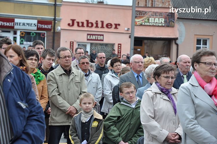 Msza Św. za Ojczyznę na szubińskim rynku