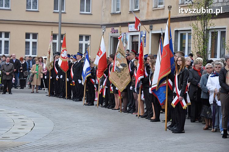 Msza Św. za Ojczyznę na szubińskim rynku