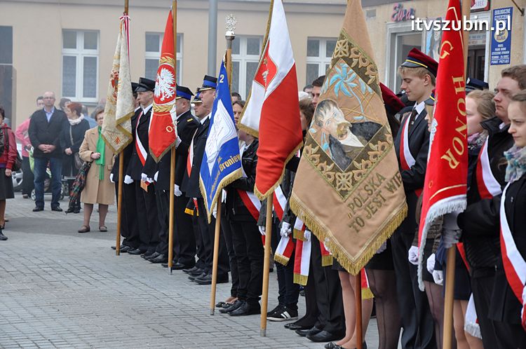 Msza Św. za Ojczyznę na szubińskim rynku