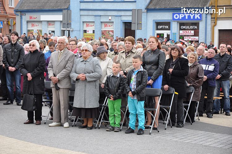Msza Św. za Ojczyznę na szubińskim rynku