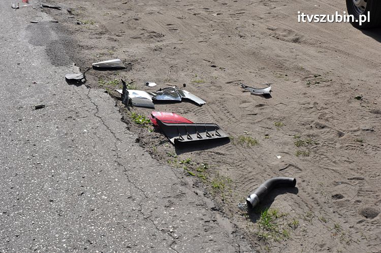 Skuter kontra Honda, trzy osoby poszkodowane