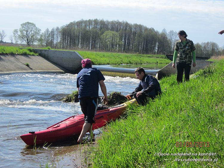 Pierwszomajowy spływ z Rynarzewa przez Tur do Nakła