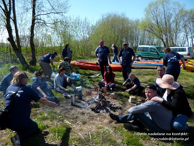 Pierwszomajowy spływ z Rynarzewa przez Tur do Nakła