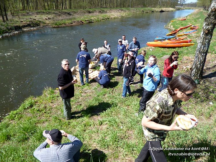 Pierwszomajowy spływ z Rynarzewa przez Tur do Nakła