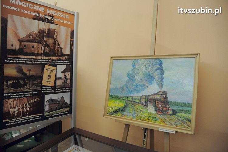 Dworzec kolejowy Szubin znów czynny - podwójny wernisaż