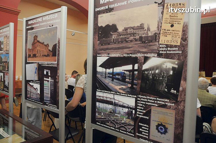 Dworzec kolejowy Szubin znów czynny - podwójny wernisaż
