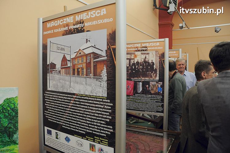 Dworzec kolejowy Szubin znów czynny - podwójny wernisaż