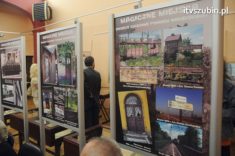 Dworzec kolejowy Szubin znów czynny - podwójny wernisaż