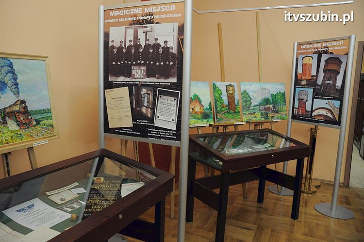 Dworzec kolejowy Szubin znów czynny - podwójny wernisaż