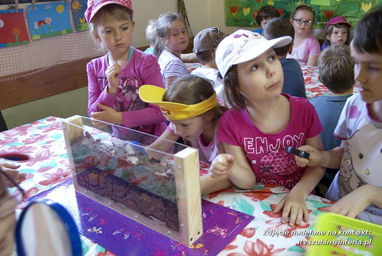 Maluchy z szubińskiej dwójki z wizytą w edukacyjnej zagrodzie