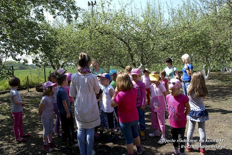 Maluchy z szubińskiej dwójki z wizytą w edukacyjnej zagrodzie
