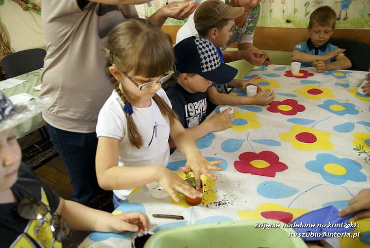 Maluchy z szubińskiej dwójki z wizytą w edukacyjnej zagrodzie