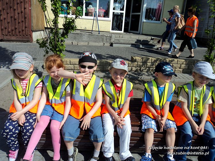 Tygryski w księgarni i przy fontannach