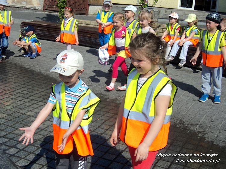 Tygryski w księgarni i przy fontannach