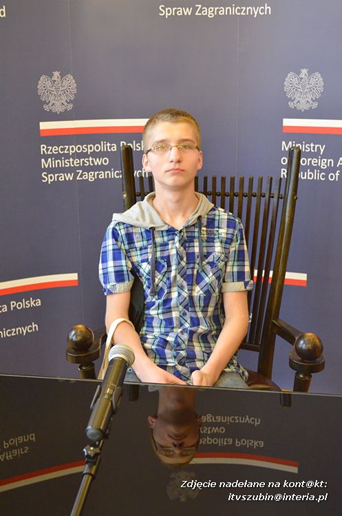 Szubińska młodzież na Paradzie Schumana w Warszawie