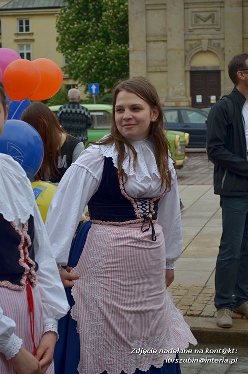 Szubińska młodzież na Paradzie Schumana w Warszawie