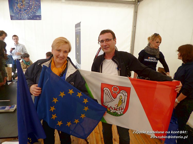 Szubińska młodzież na Paradzie Schumana w Warszawie