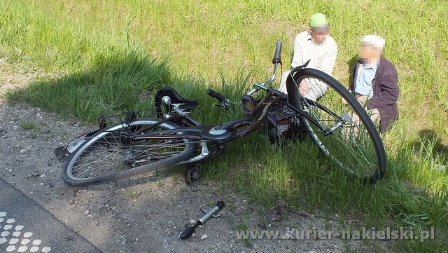 Potrącono rowerzystę