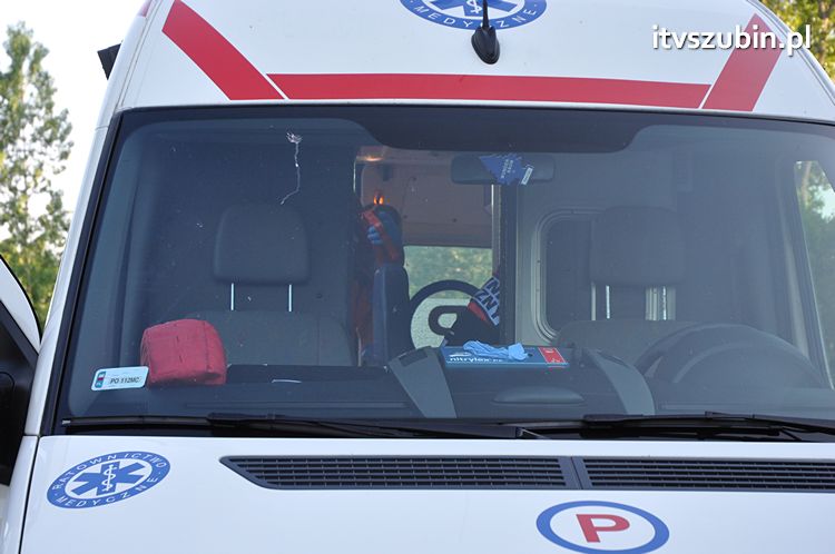 Zdarzenie drogowe w Dąbrówce Słupskiej