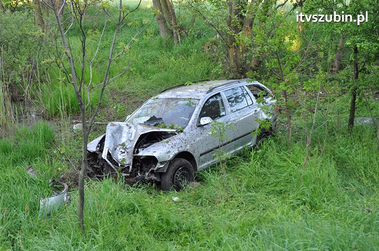 Zdarzenie drogowe w Dąbrówce Słupskiej